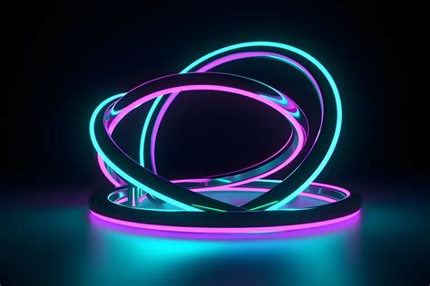 Dynamic Neon Lights Purple Glow Graphic By Ranya Art Studio · Creative