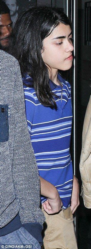 Blanket Jackson Age 14 In Early February 2017