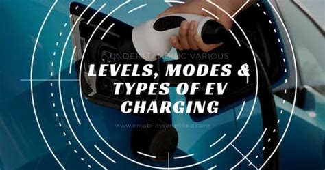 Charging Basics Electric Vehicle Charging Levels Modes And Types