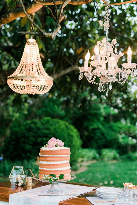 Modern Romantic Garden Wedding Inspiration Glamour And Grace