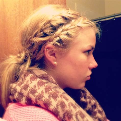 Let us respect her sense of fashion and vary her styling routine. Double braids | Hair styles, Cute hairstyles, Her hair