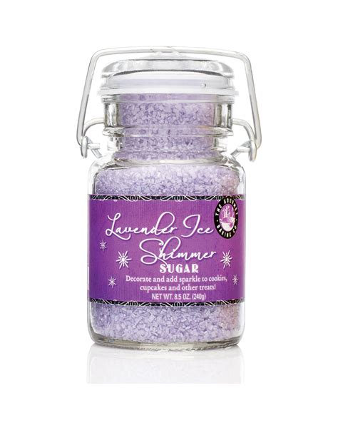 Lavender Ice Shimmer Sugar - Pepper Creek Farms