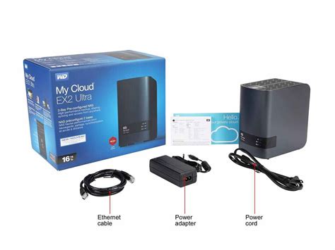 Wd 16tb My Cloud Ex2 Ultra Nas Network Attached Storage Neweggca