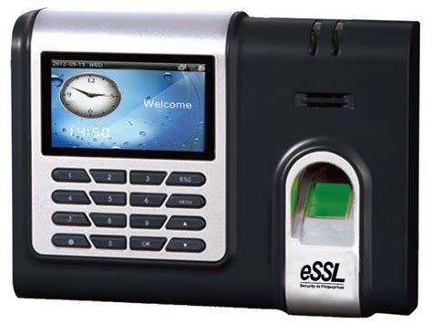 Time And Attendance Cum Access Control Barcode Proximity And