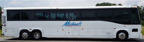 57 Passenger Bathroom Motor Coachs Michaels Limousines