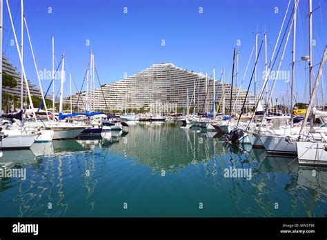 View Of The Marina Baie Des Anges Building Complex Built By Architect