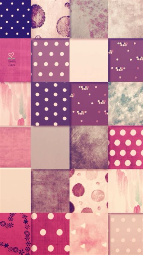 44 Cute Girly Pattern Wallpaper