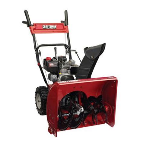 Craftsman 55 Hp Gas Snowblower 24 Path Lawn And Garden Snow Removal