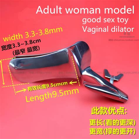 Medical Female Nurs Stainless Steel Disposable Expansion Vaginal Dilator Speculum Obgyn