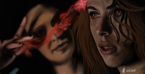 Black Widow And Scarlet Witch By Saryetta86 On Deviantart