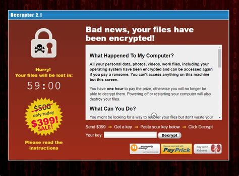 Fake Virus Alert Prank Files Encrypted