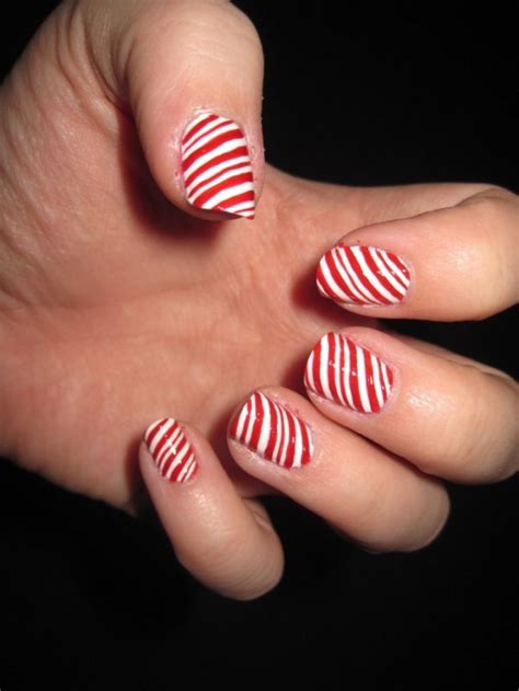 Christmas Nailscandy Cane Daily Vanity