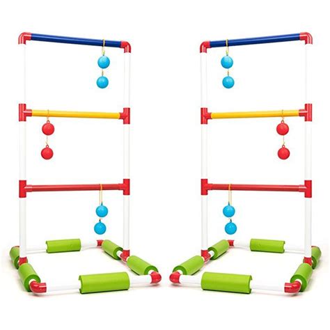 Ropoda Floaty Ladder Golf Ball Toss Game Set With 6 Bolas And Carrying