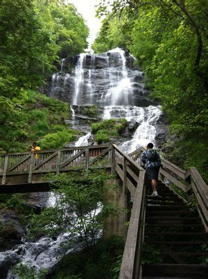 Burnt cabin marina is beautiful. Amicalola State Park in the Blue Ridge mountains of North ...