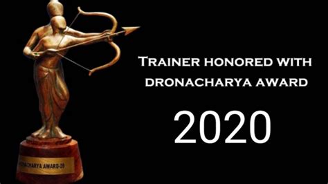Dronacharya Award 2020 National Sports Awards 2020 Youtube