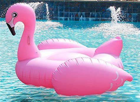 Pink Flamingo Pool Float And Tube Huge 80 Raft Inflatable Floatie For Your Relaxing Beach