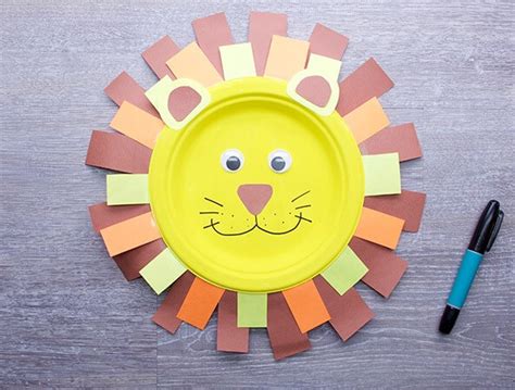 10 Cute And Easy Lion Crafts For Kids World Lion Day Crafts