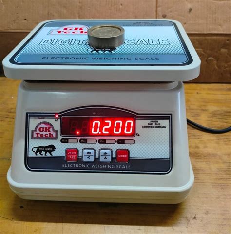 Mini Table Top Weighing Scale For Shops Capacity 20kg At Rs 3000 In Noida