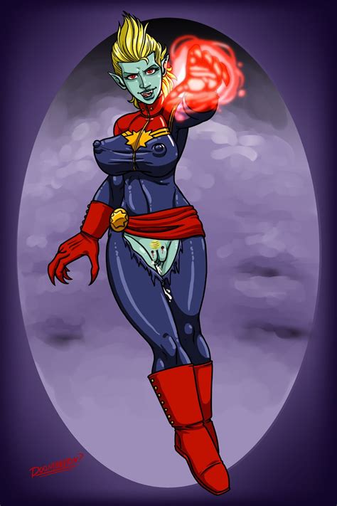 Captain Marvel Carol Danvers Hentai Superheroes