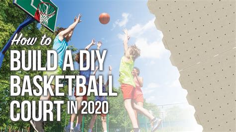The Best Way To Build A Diy Basketball Court In 2020 Youtube