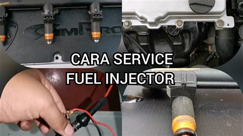 Apabila kita menghantar kereta ke pusat servis, salah satu 1. Cara Service Fuel Injector - YouTube
