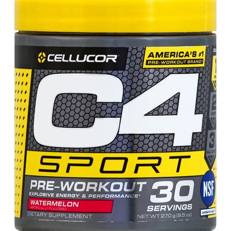 Maybe you would like to learn more about one of these? Cellucor C4 Sport Watermelon Pre-Workout Powder - Shop ...