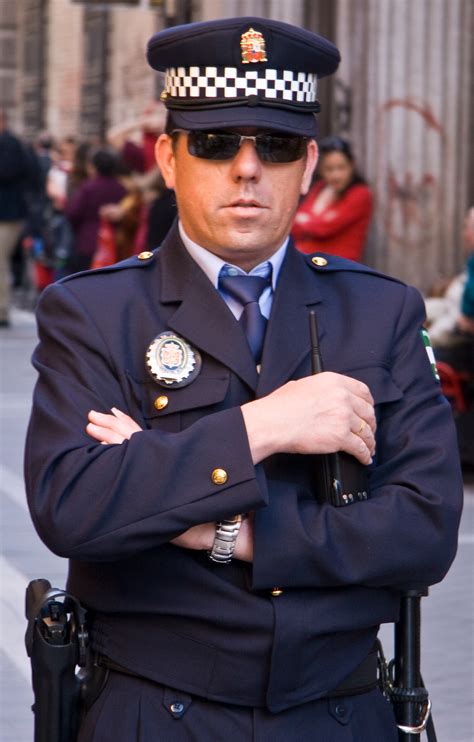 Police Officer In Granada Spain Good And More