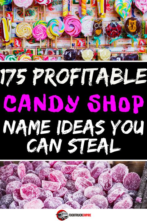 175 Profitable Candy Shop Name Ideas You Can Steal