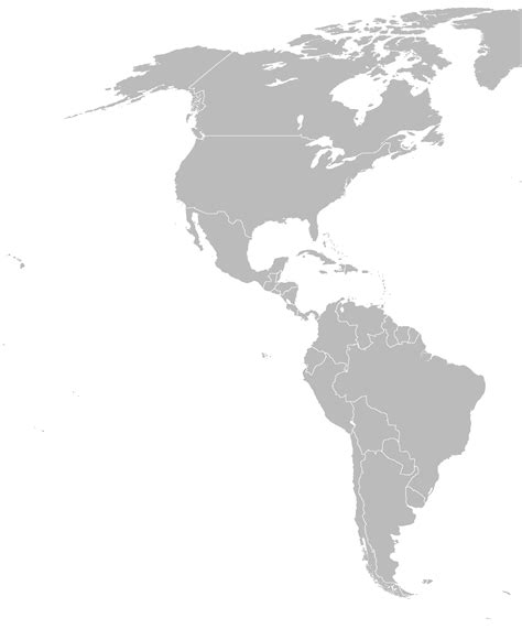 North America Map Png Png All Png All