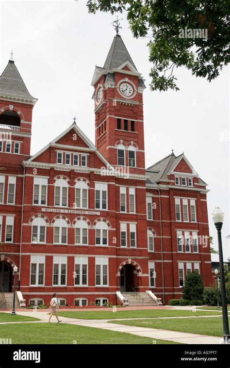 Auburn University Alabamacampussamford Hall Clock Towereducation