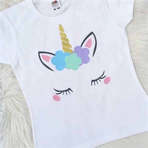 This Gorgeous Unicorn T Shirt Is The Perfect T For A Unicorn Lover Featuring Pastel Colours