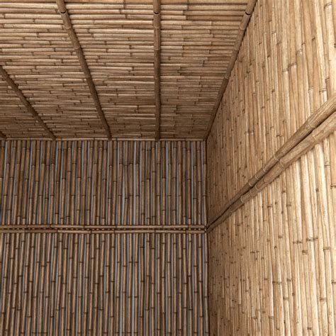 Bamboo Ceiling 3d Model Cgtrader