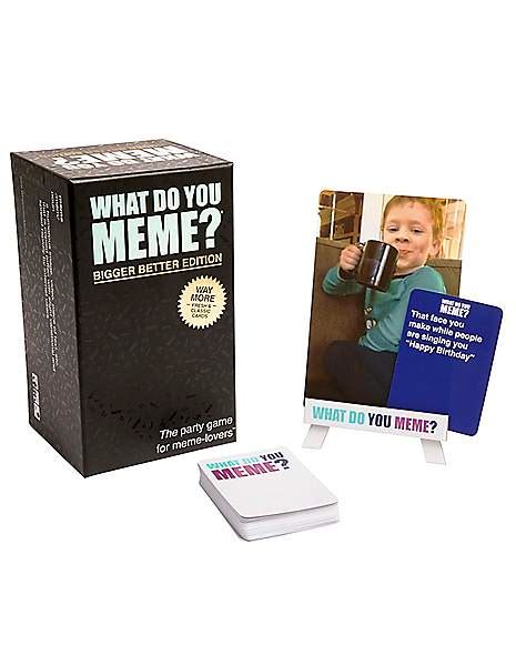 What Do You Meme Card Game Bigger Better Edition Spencers