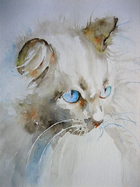 Img2284 In 2020 Watercolor Cat Cat Art Art