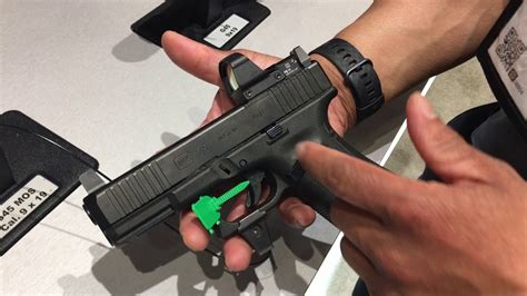 Glock 45 G45 Mos Modular Optic System Compact 9mm Pistol At Shot Show