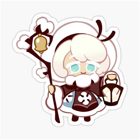 Cotton Cookie Cookie Run Kingdom Sticker By Meghandayyy Redbubble
