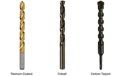 Tile Wood Plastic Strengthened Carbide Tip Drills Through Concrete