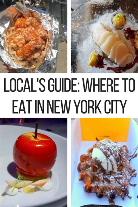 Local's Guide to some of the Best Places to eat in New York City