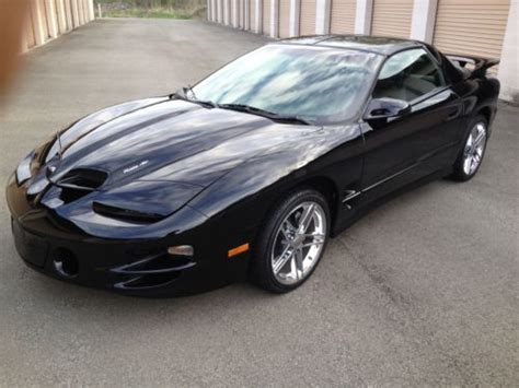 Purchase Used Pontiac Firebird Trans Am Ws Ram Air L Black T