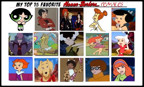 Top 15 Hanna Barbera Females By Eddsworldfangirl97 On Deviantart