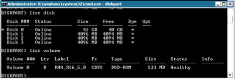 Creating Disks And Volumes Using The Diskpart Command