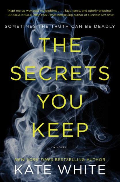 The Secrets You Keep A Novel By Kate White Nook Book Ebook