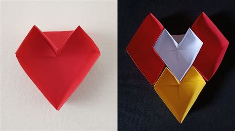 How To Make A Heart Box Origami Youtube