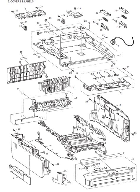 Brother Mfc 7840w Parts List And Illustrated Parts Diagrams Diagram
