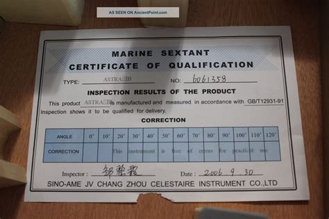 The astra iiib deluxe sextant has somewhat revolutionized celestial navigation. Celestaire Astra Iiib Marine Sextant - - Full Sized ...