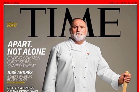josé andrès un chef héros des temps modernes le time lui consacre sa couverture food and sens