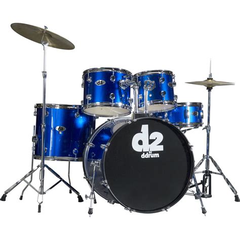 Ddrum D2 5 Piece Drum Set Blue Musicians Friend