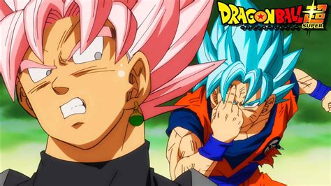 Dragon Ball Super Goku Vs Goku Black Youtube