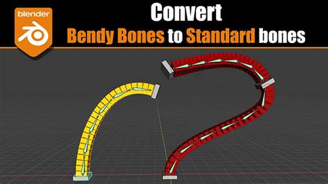 How To Convert Bendy Bones To Regular Bones In Blender Lesterbanks