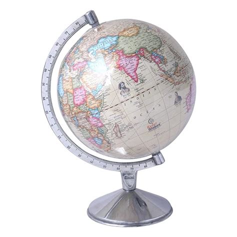 Antique Globe World Globeeducational World 8inch Globe